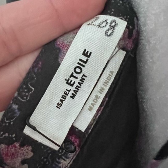 ISABEL MARANT Ilanka Print Ruched Halter Dress - Picture 3 of 5